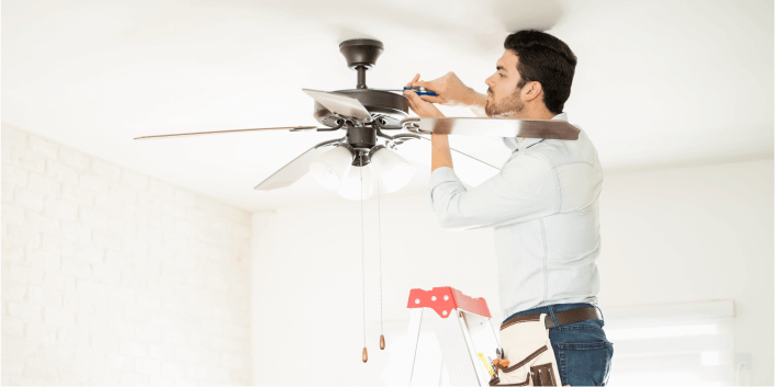 Expert Technicians| Ceiling Fans | USAHomeWarranty.com | Compare & buy your home warranty today. Call 855-889-5479.